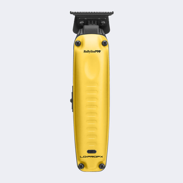 BaBylissPRO Yellow Lo-Pro FX Cordless Trimmer - Limited Edition Influencer Collection - Andy Authentic (FX726YI)