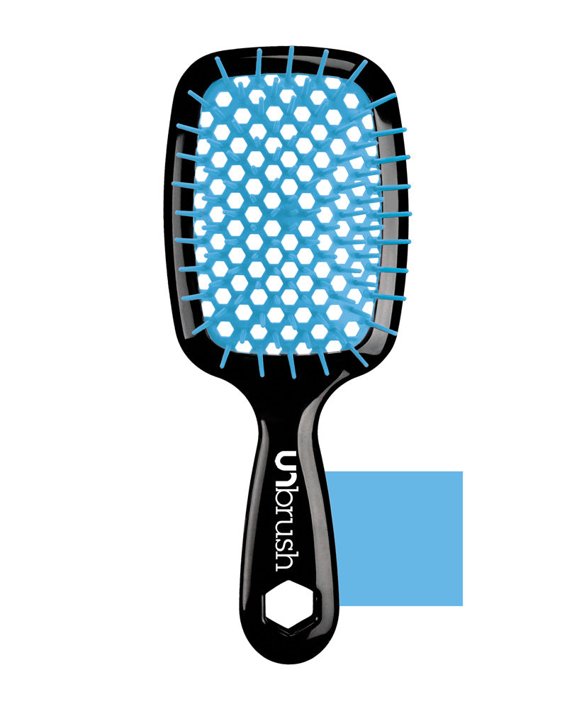 2PCS Barber Blade Broken Hair Cleaning Brush Hair Clipper Brush Nail Brush  Tool for Cleaning Clipper, Solid Color Hair Brush(BLUE&BLACK)